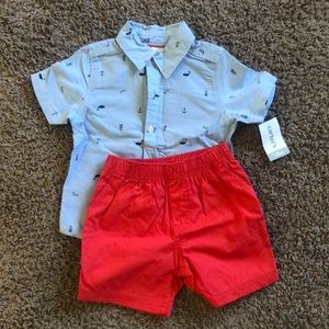 BRAND NEW W/ TAGS - Carter’s 18mo Nautical Set